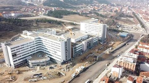 Kütahya Şehir Hastanesinin yapımı tamamlandı, kontrol ve devreye alma çalışmaları devam ediyor